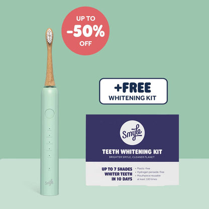 E-BRUSH + FREE WHITENING KIT BUNDLE