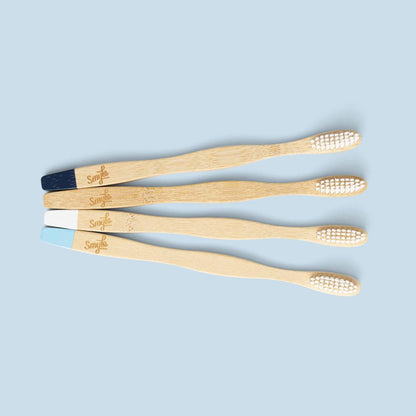 BAMBOO TOOTHBRUSH -  4 PACK - SPECIAL OFFER